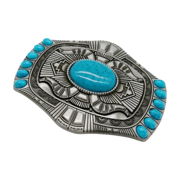 Unbranded | Accessories | Men Women Silver Metal Belt Buckle ...